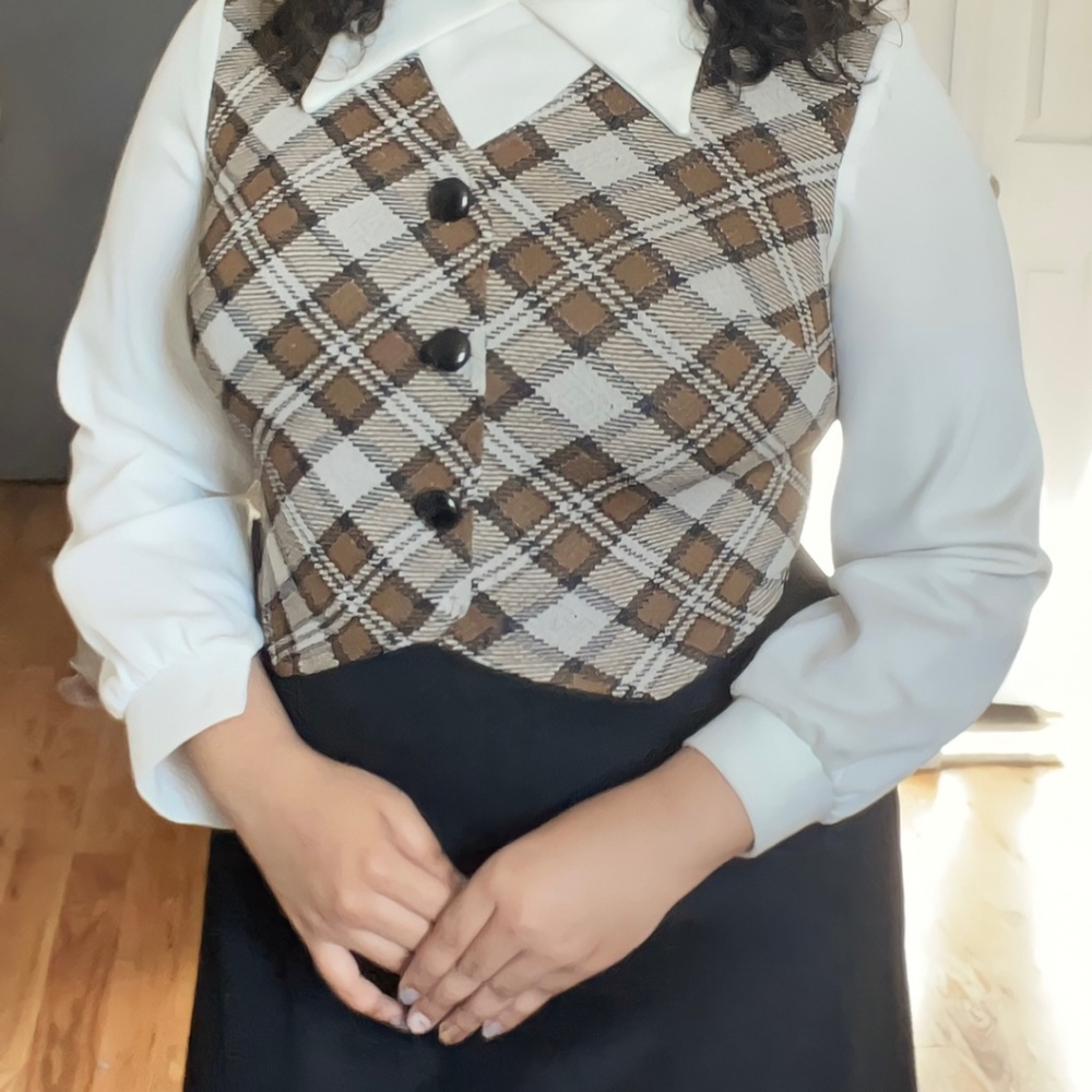 REAL Vintage 1960s Schoolgirl Dress